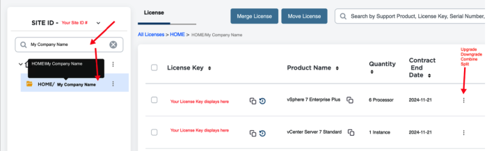 BSP license key - nav2